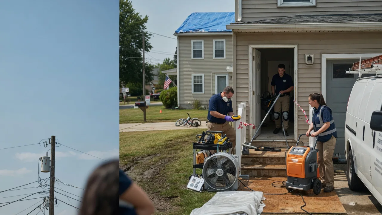 Water Damage Repair in New Site, MS near me